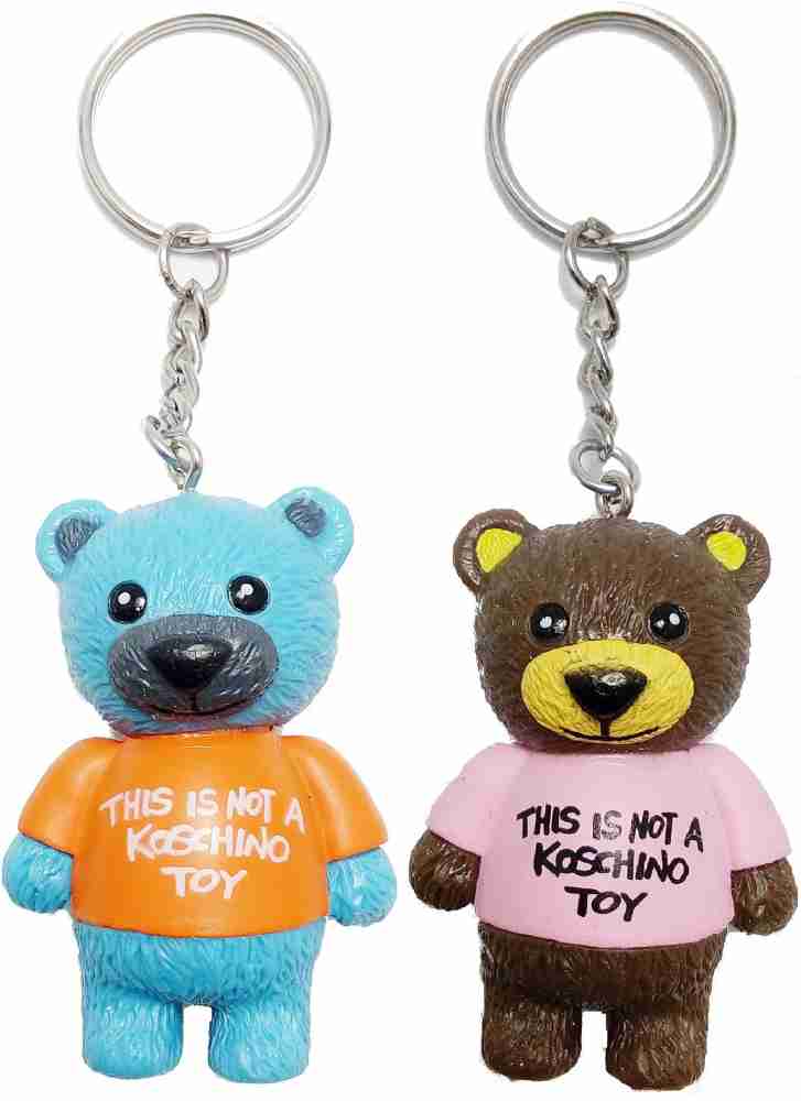 kd collections KD 270 Cute teddy bear keychain Keyring Pack of 2 Keychains Blue Dark Brown Key Chain Price in India Buy kd collections KD 270 Cute teddy bear keychain Keyring Pack of 2 Keychains Blue