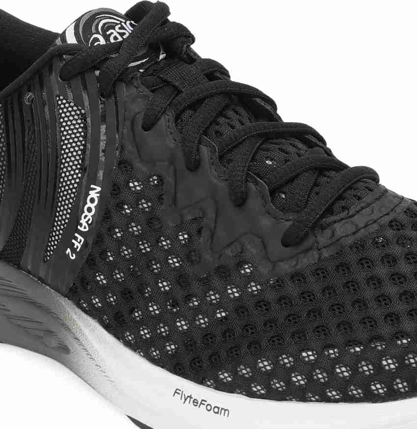 Asics NOOSA FF 2 Running Shoes For Men Buy BLACK WHITE CARBON Color Asics NOOSA FF 2 Running Shoes For Men Online at Best Price Shop Online for Footwears in India Flipkart