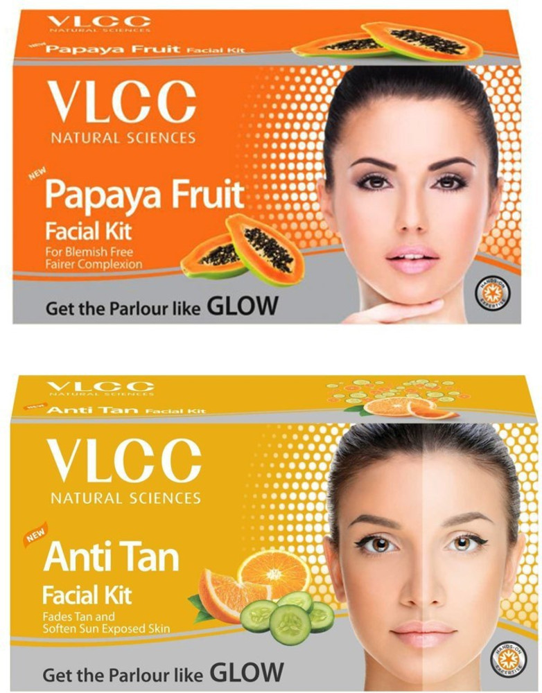 VLCC Original Papaya and Anti Tan Facial Kit
