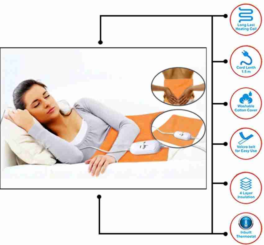 Elove Electric Heating Gel Pad Pouch Bag for Pain Relief