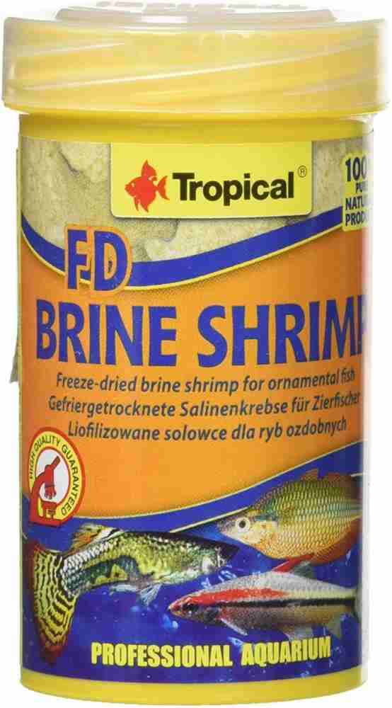 Tropical FD BRINE SHRIMP 0.45 kg Dry Young, Adult Fish Food Price in India  - Buy Tropical FD BRINE SHRIMP 0.45 kg Dry Young, Adult Fish Food online at