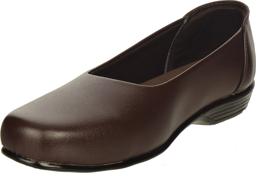 HealthFit PU Diabetic Orthopedic Shoes for Women Brown 40