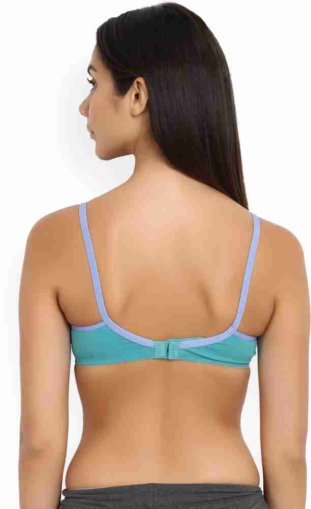 JOCKEY 3101 Women Bralette Non Padded Bra - Buy Lt Grey Melange/Peacg  Blossom JOCKEY 3101 Women Bralette Non Padded Bra Online at Best Prices in  India