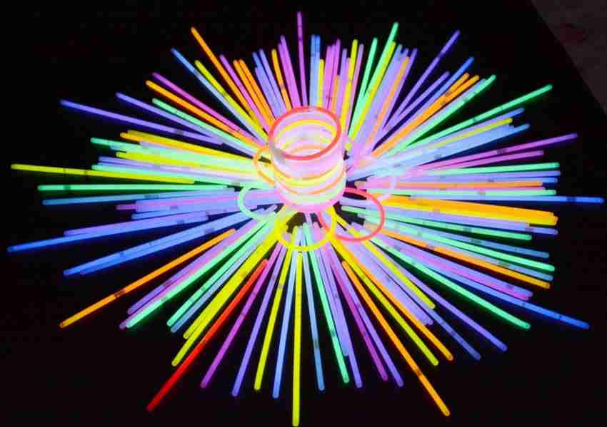 PartyballoonsHK Glow in The Dark Sticks Bands Premium Lumistick
