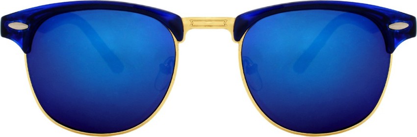 Buy Zyaden Clubmaster Sunglasses Multicolor For Men & Women Online @ Best  Prices in India