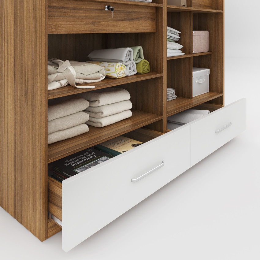 Spacewood 4 top door wardrobe