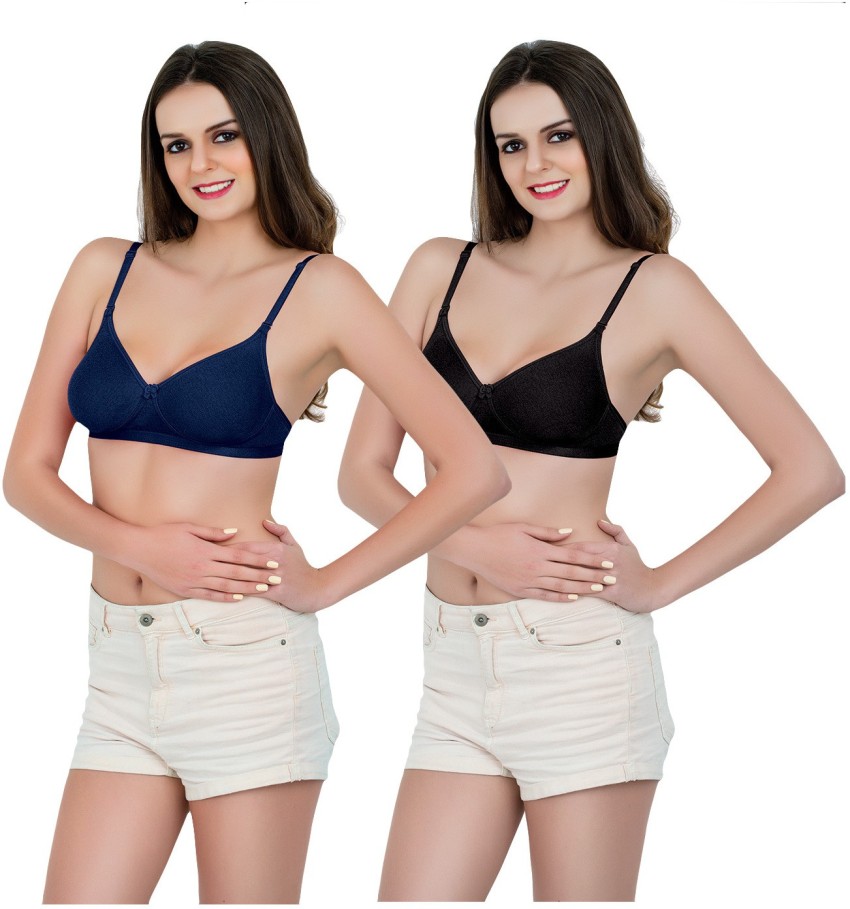 Avon Brassiers Full Coverage Seamless Non Padded Combo Pack of 2