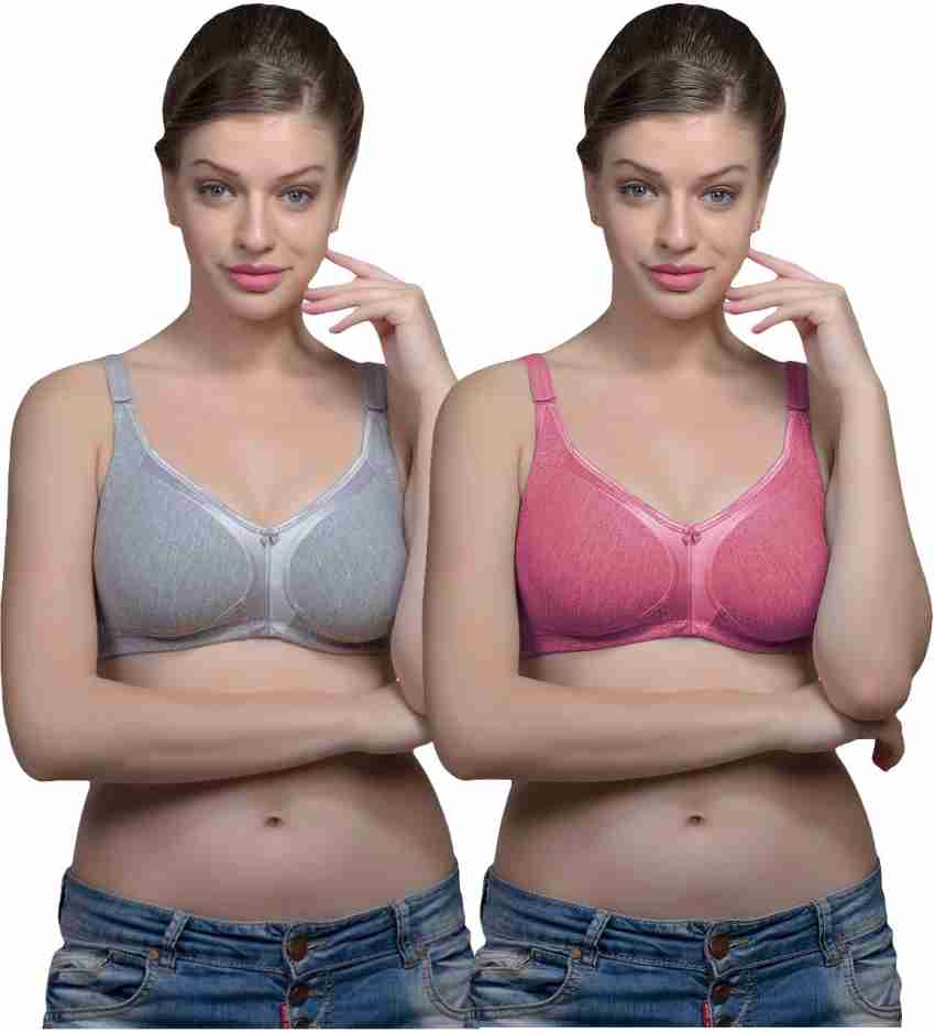 Buy Avon Brassiers Full Coverage Seamless Non Padded Combo Pack of 2 Women  Full Coverage Non Padded Bra Online at Best Prices in India