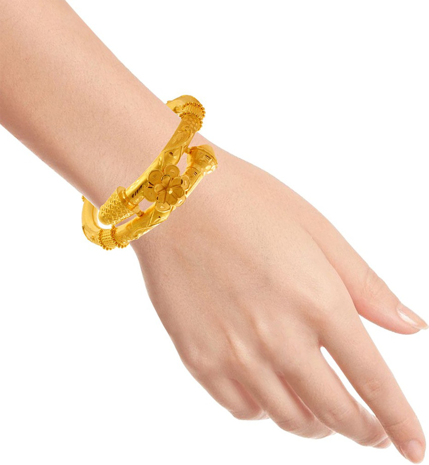 PC Chandra Jewellers GOLDLITES Yellow Gold 22kt Bangle Price in