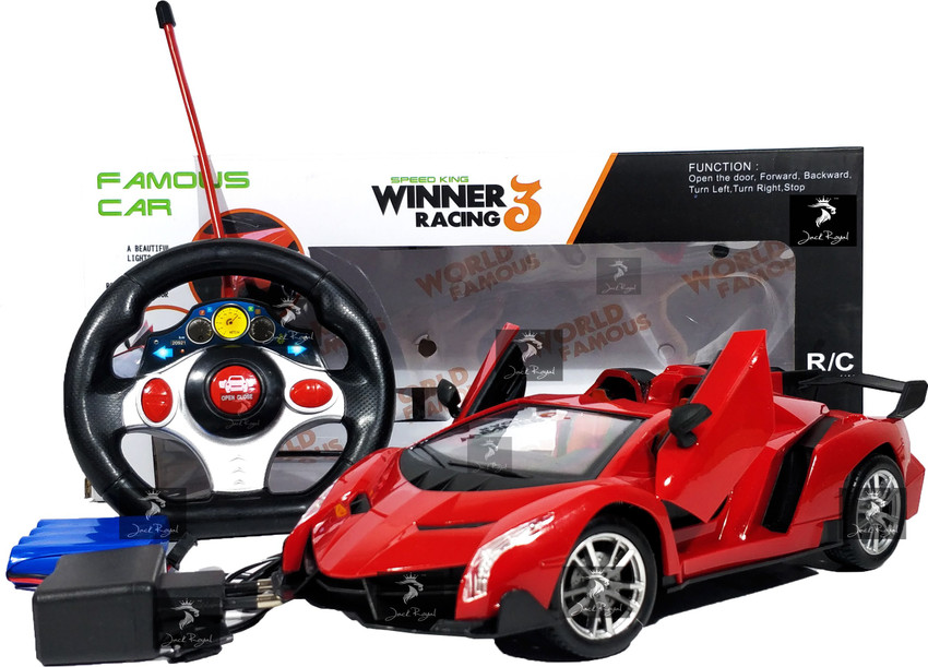 Jack Royal Winner Racing 3 With Opening Doors Red Winner