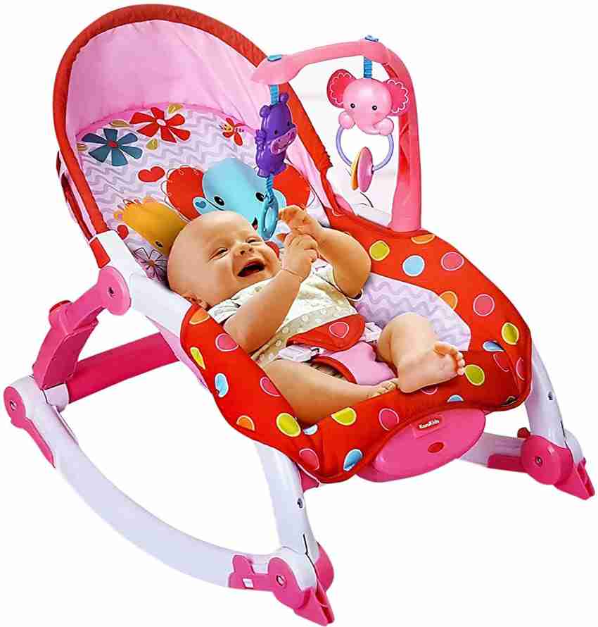 Pink baby 2025 bouncer chair