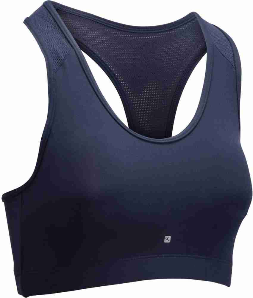 Easy to clean DOMYOS 100 Women's Cardio Fitness Sports Bra BLACK, in sale  Women Sports Elegant Store