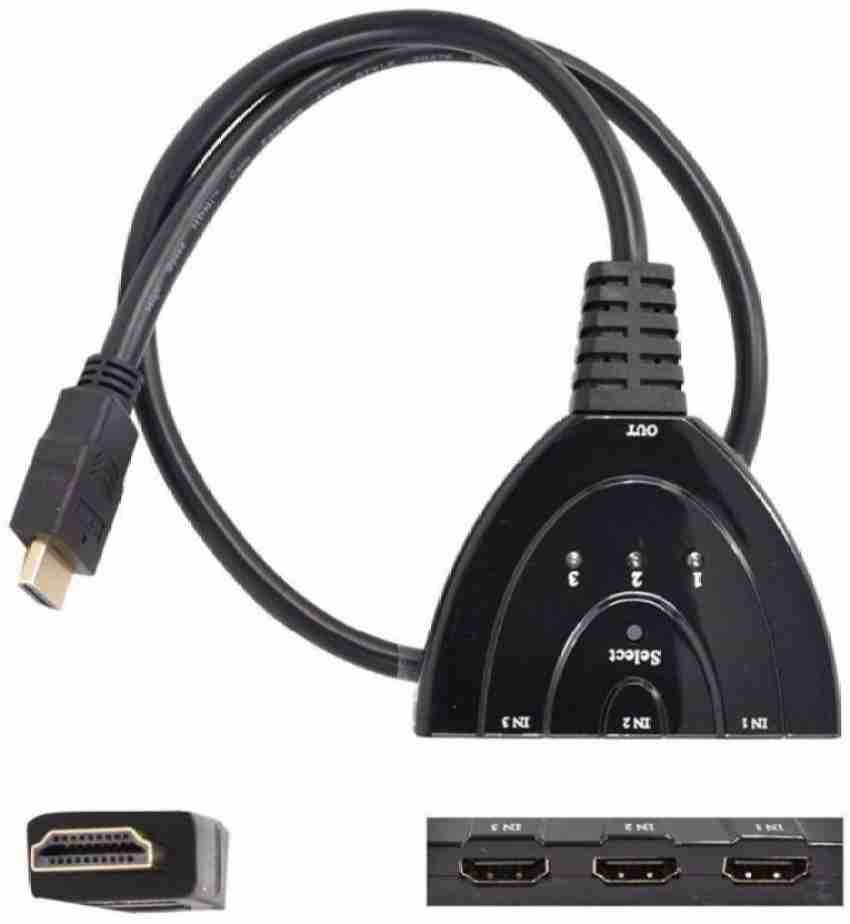 HDMI Switch 3 In 1 Out at Rs 3500, High-Definition Multimedia Interface  Switch in Mumbai