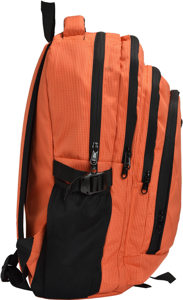 Orange backpacks for school hot sale