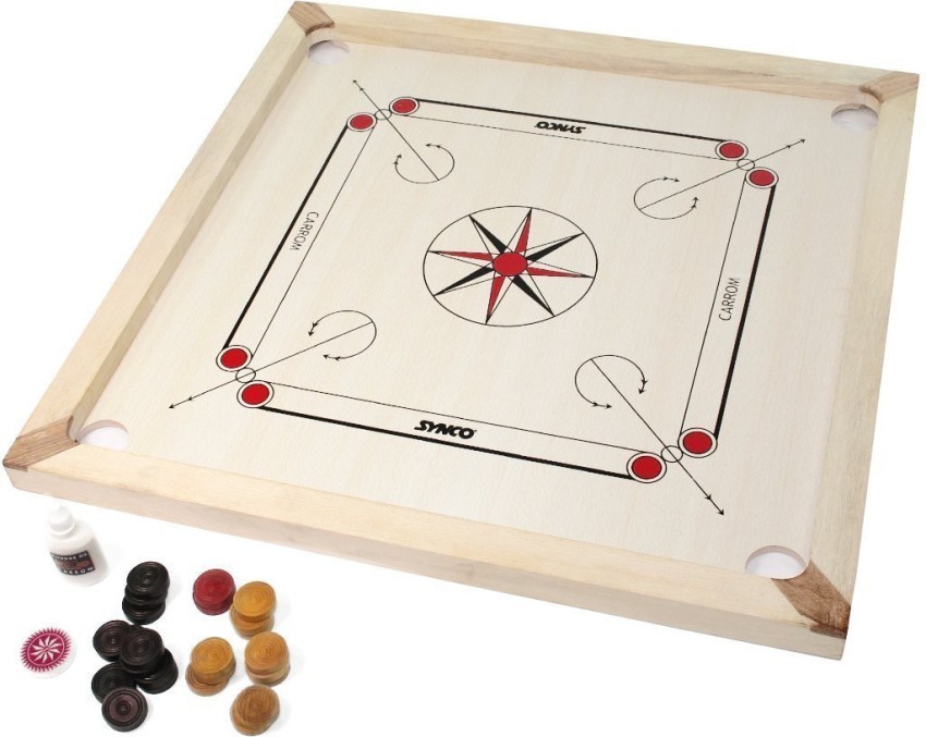 Hand Crafted Mango Wood Ludo Board Game, 'Strategic Challenge