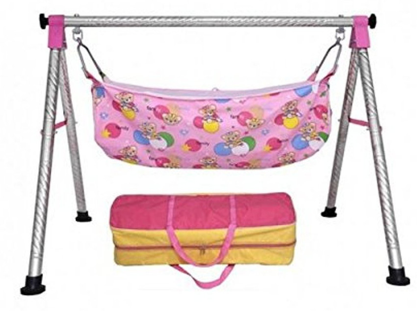 Sajani stainless steel Indian style ghodiyu palna swing cradle for