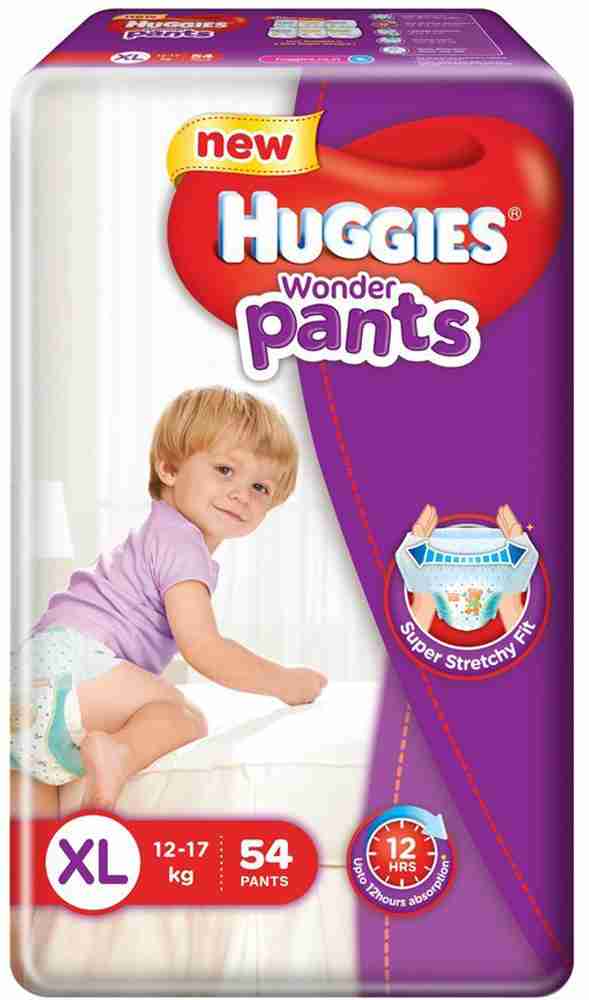 Huggies Wonder Pants Extra Large Size Diapers 54 Count XL