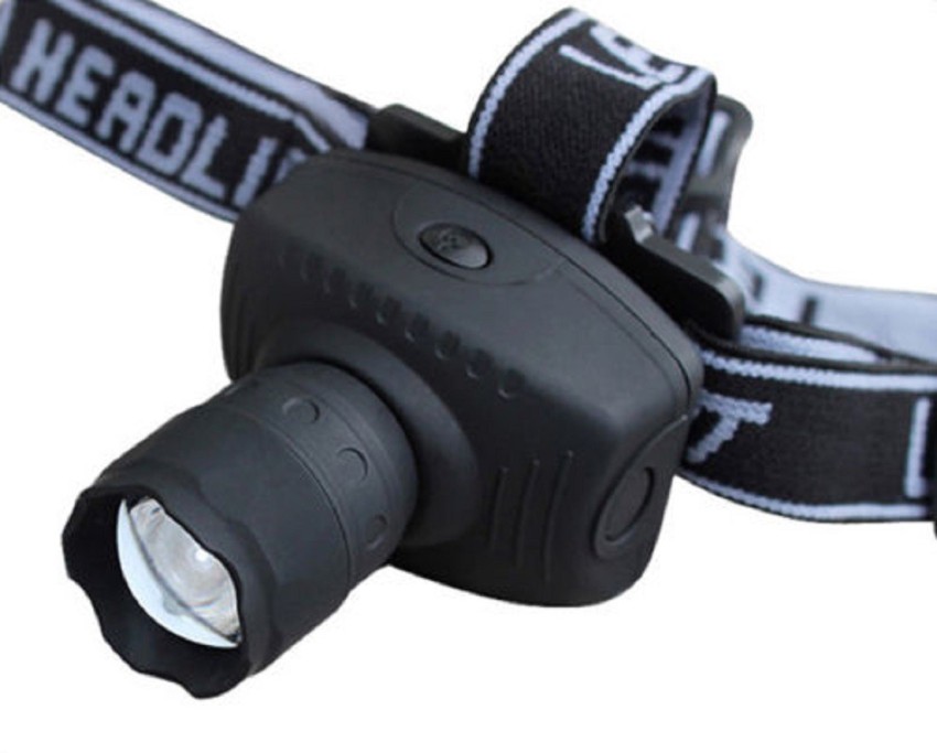 RHONNIUM ™ Strong Light LED Zoom 3 Mode Waterproof Headlamp