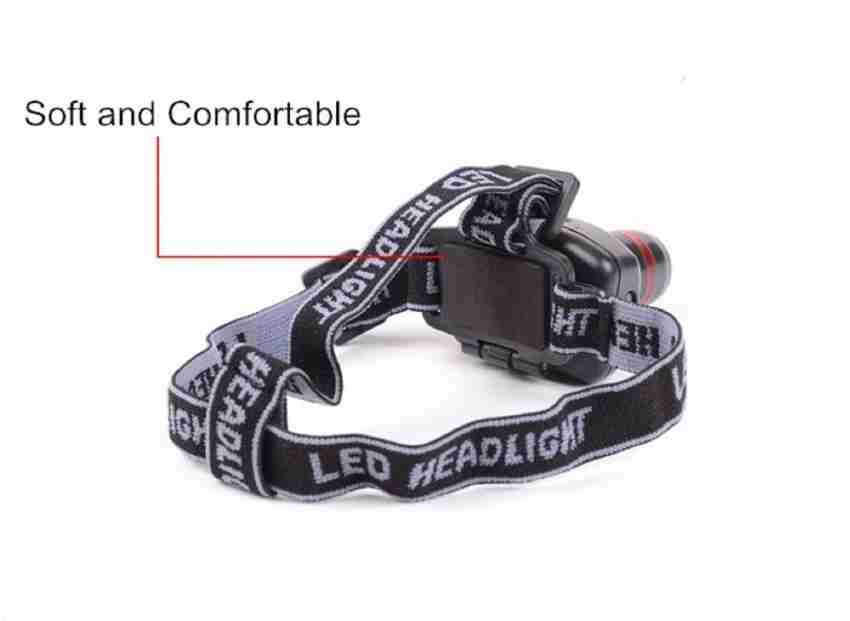 RHONNIUM ™ Strong Light LED Zoom 3 Mode Waterproof Headlamp