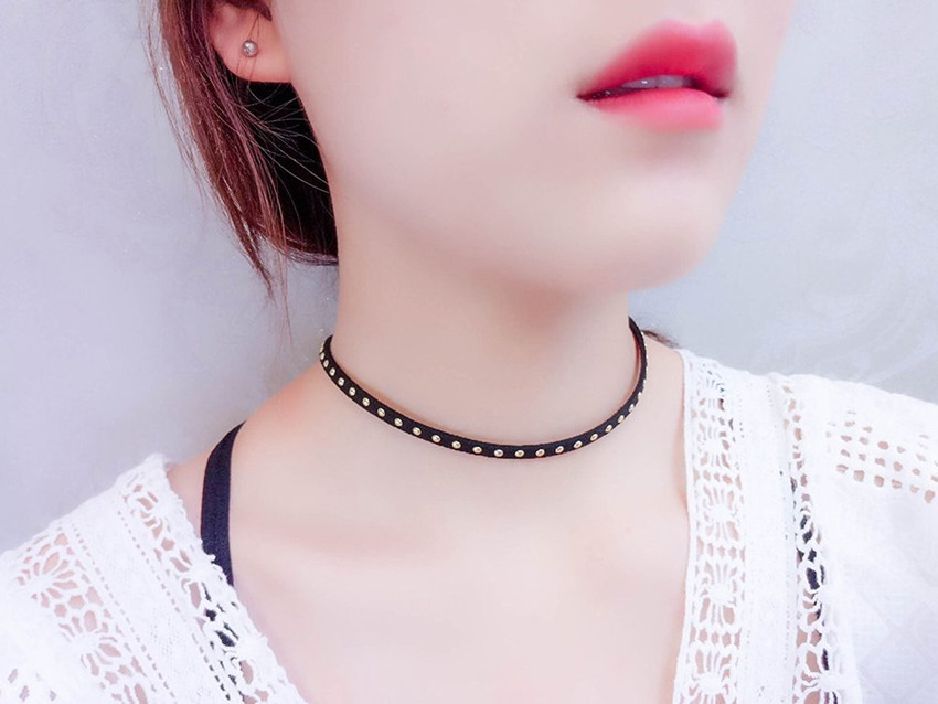 Black cloth deals choker