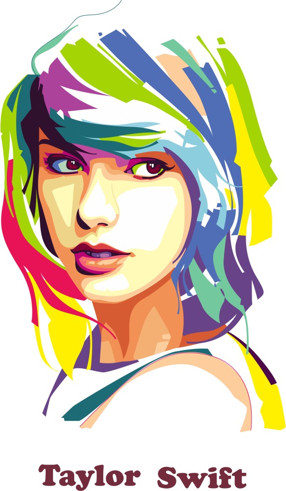Sizhiwei Album cover poster Taylor Swift Canvas Wall Art India