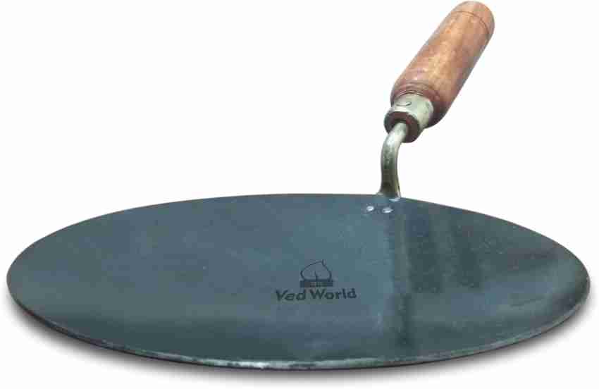 Tinax Indian 10 Inches Roti Tawa With Handle Tawa 25.49 cm