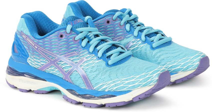 Asics GEL NIMBUS 18 D Running Shoes For Women Buy TQUSE IRIS