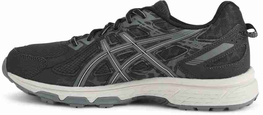 Asics GEL-VENTURE 6 Running Shoes For Men - Buy BLACK/DARK GREY