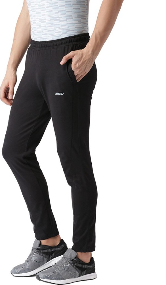 2GO Solid Men Black Track Pants - Buy 2GO Solid Men Black Track