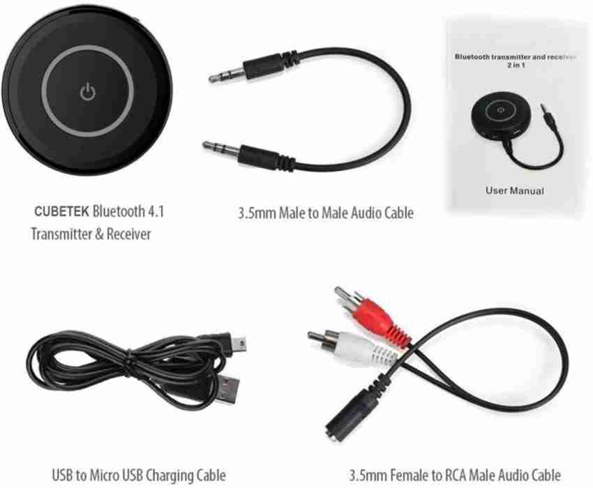 LipiWorld TV-out Cable Bluetooth Transmitter & Receiver, Wireless