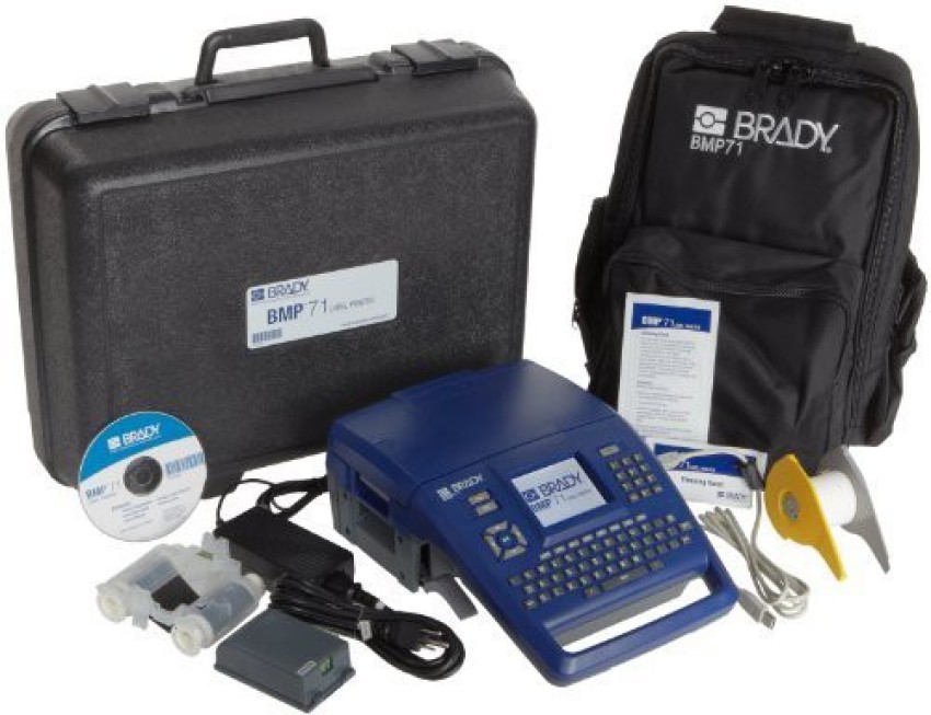 BRADY BMP71 Label Printer with Soft Case and USB Connectivity