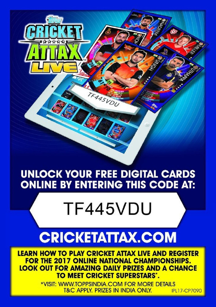 Cricket attax live online game hotsell