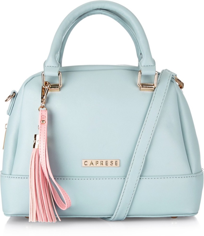 Buy Caprese Women Grey Satchel Pink Grey Online Best Price in