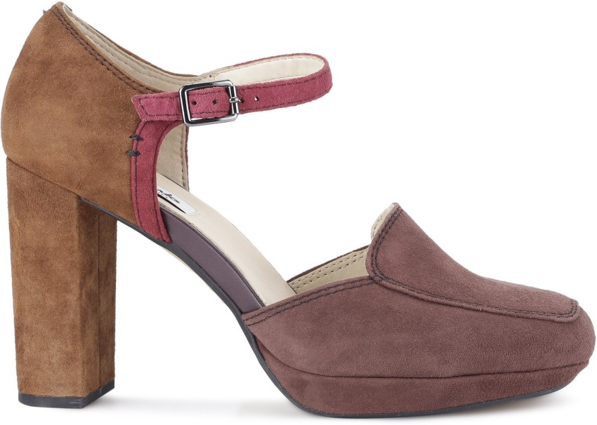 Clarks aubergine sale