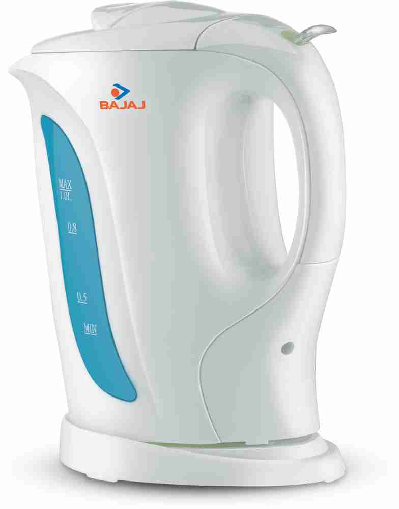 Bajaj Non Strix Cordless Electric Kettle 1 L White Price in