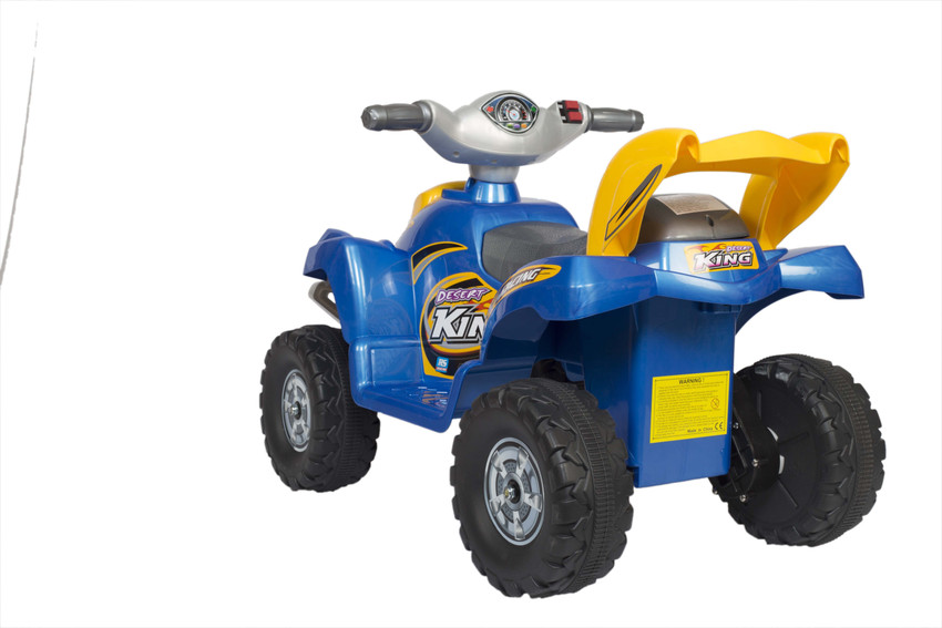 Toy House Desert King Small ATV Bike 6V Rechargeable Bike Battery