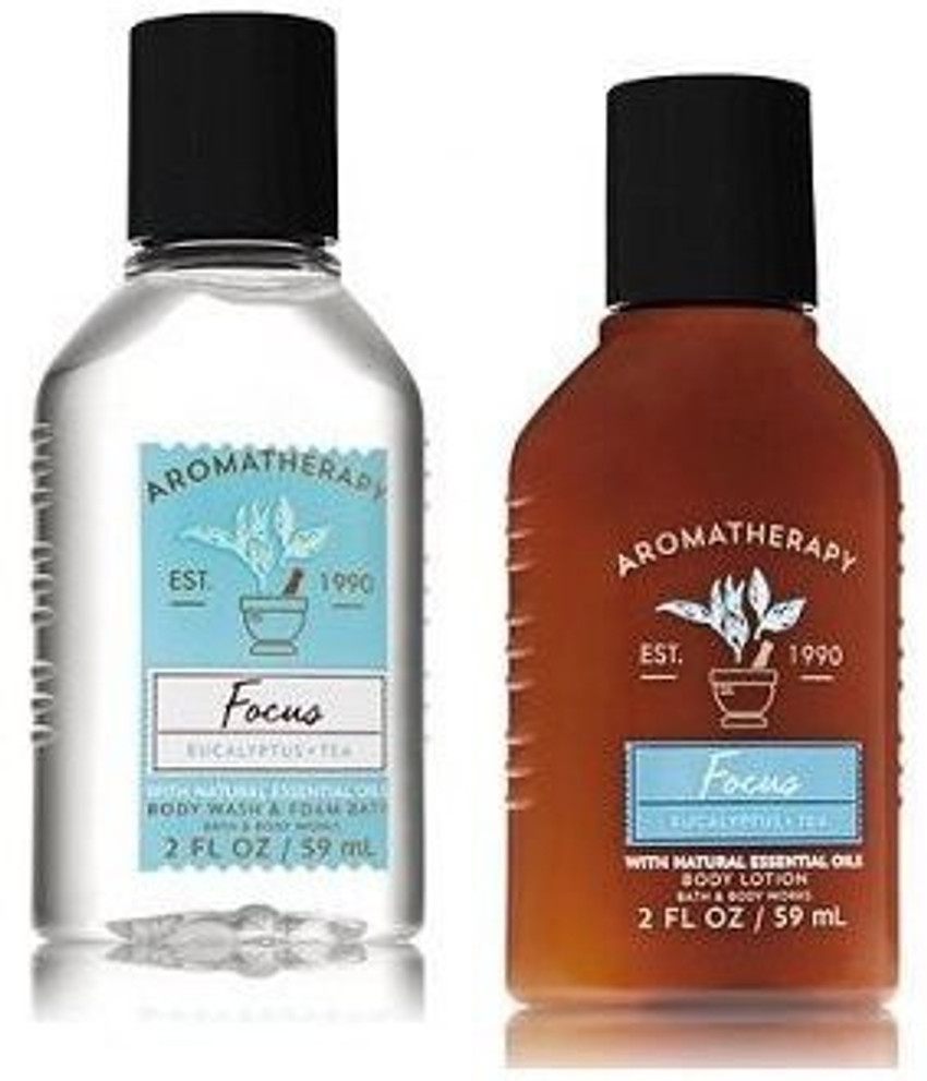 Bath and Body Works Aromatherapy Focus Eucalyptus Tea Travel