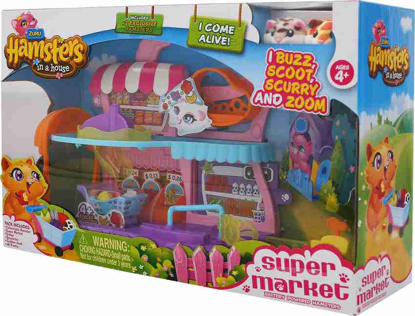 Zuru Hamsters In A House Supermarket Game Hamsters In A House