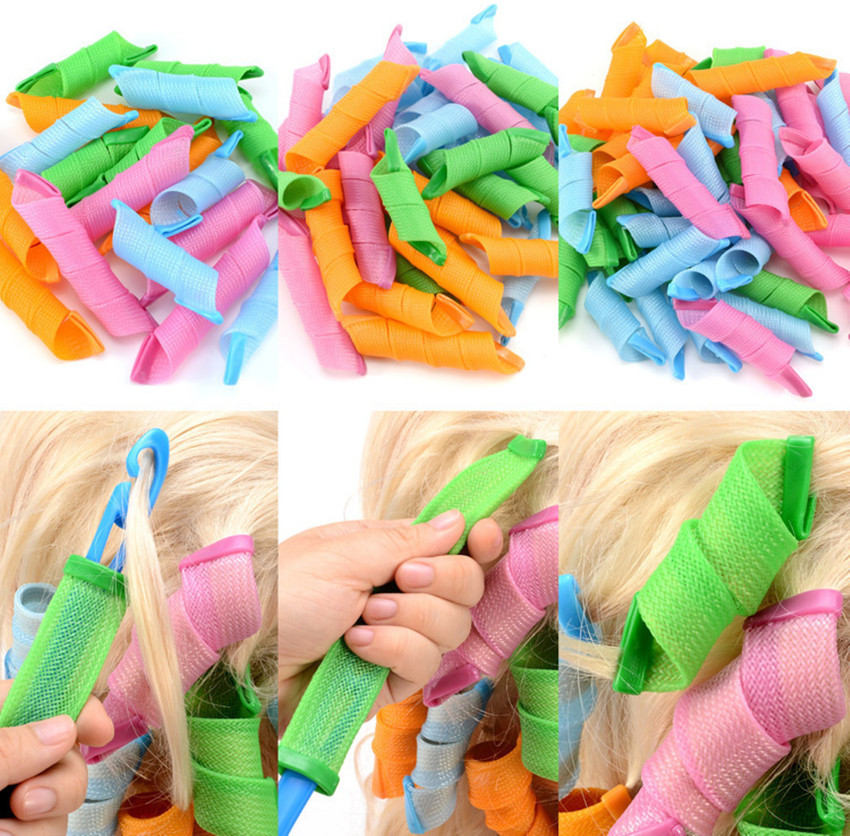 Kelley Magic Leverag As Seen On Tv Curlformers Spiral Hair Roll Curlers 18 Pcs Hair Curler Price in India Buy Kelley Magic Leverag As Seen On Tv Curlformers Spiral Hair Roll