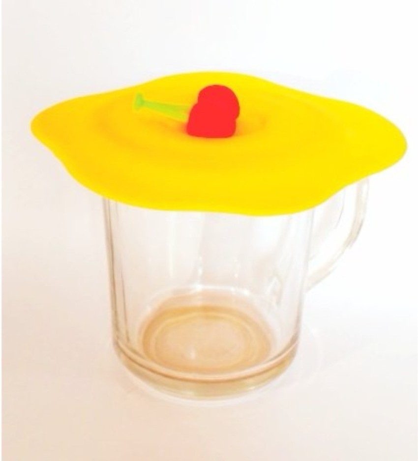 Silicone Anti-Dust Mug Cup Cover Lid Reusable Lid For Drinks Cup