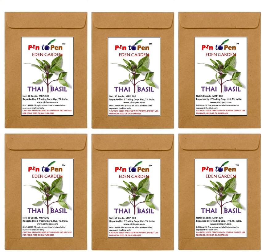 Pin to Pen Thai Basil Basil Seed Price in India Buy Pin to Pen