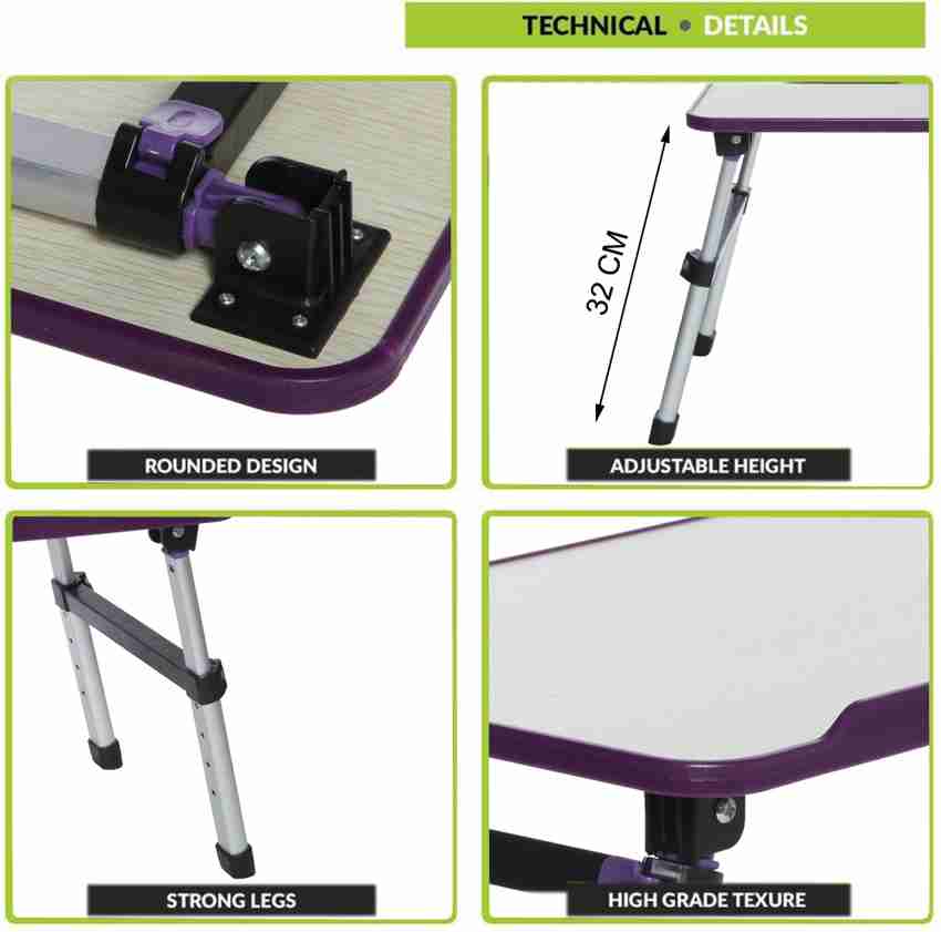 PAffy Wood Portable Laptop Table Price in India Buy PAffy Wood