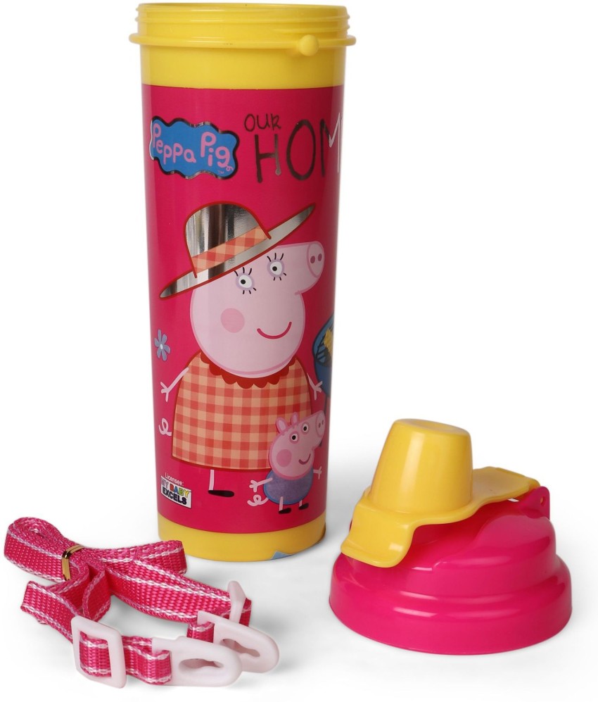 Stor | Peppa Pig 620ml Water Bottle for Kids, School Drinks Bottle Made of  Durable Tritan, Bpa, Peppa Pig Haze