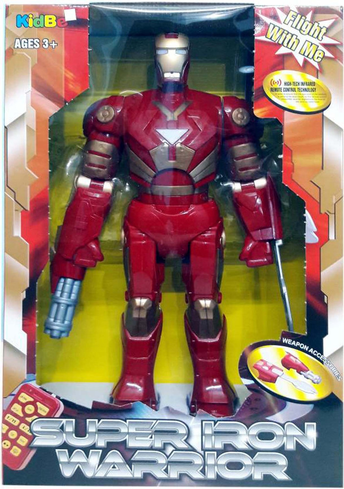 Bonkerz 20 inches Remote Control Iron Man Robot Toy For Kids 20