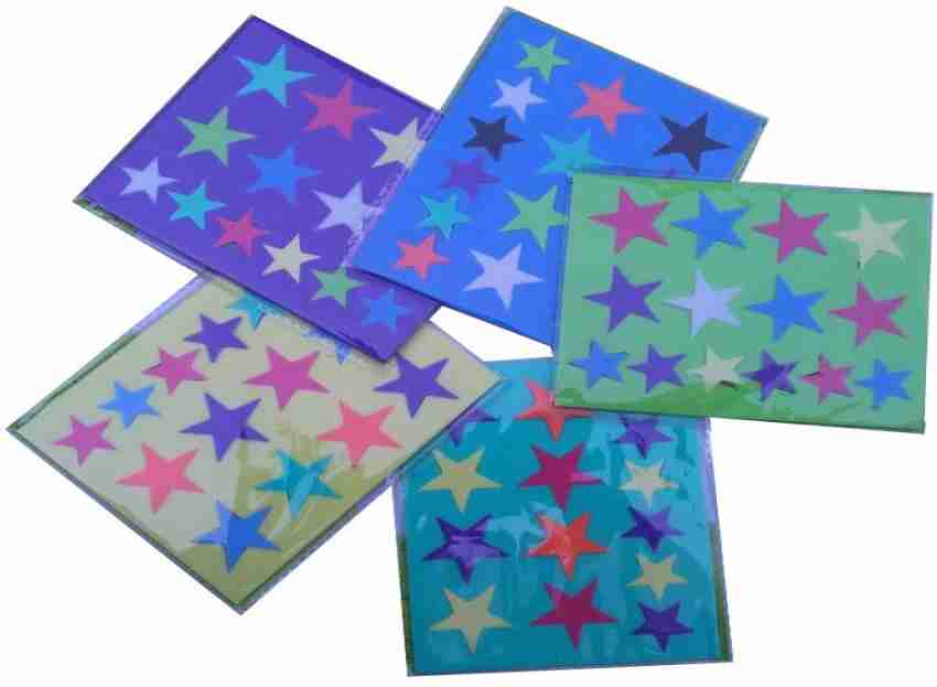 MAJESTIC BASKET Crafts Glitter Foam Star Shaped Stickers For School Kids,  Craft, Album, Scrapbook Pack of 5 - Crafts Glitter Foam Star Shaped  Stickers For School Kids, Craft, Album, Scrapbook Pack of