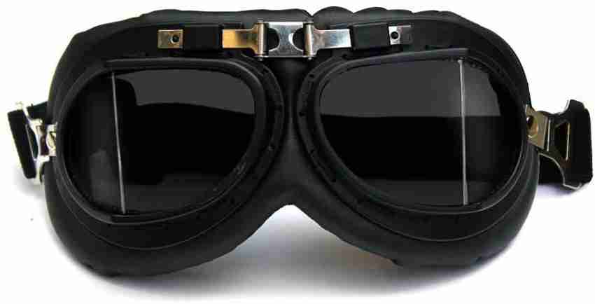 Black motorcycle new arrivals goggles