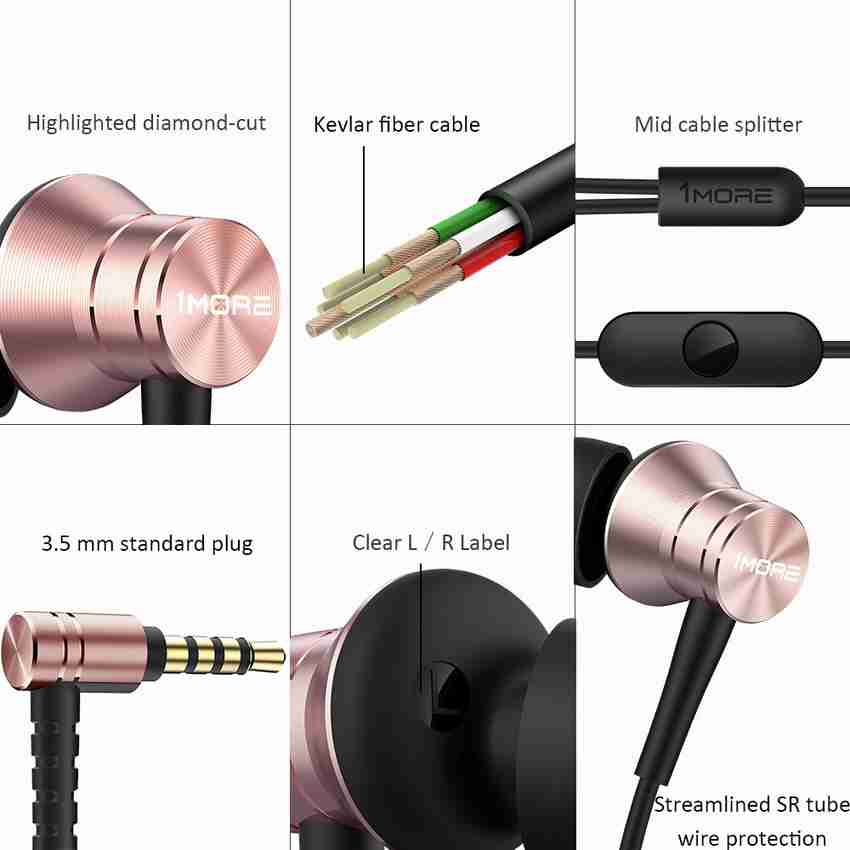 1more piston fit on sale wired earphone with mic