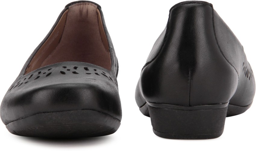 CLARKS Blanche Garryn Black Leather Bellies For Women Buy Black Leather Color CLARKS Blanche Garryn Black Leather Bellies For Women Online at Best Price Shop Online for Footwears in India