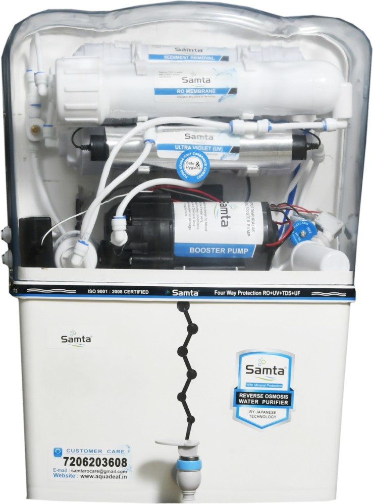 aqua pure grand Grand RO +UV +UF 12 L RO + UV Water Purifier - aqua pure  grand 