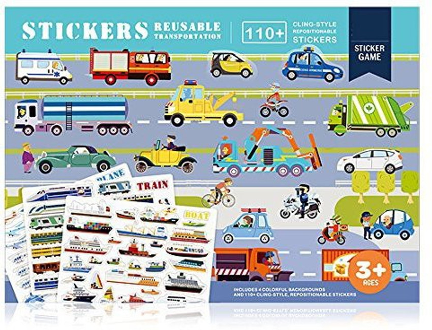 Car cheap scene stickers